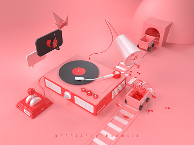 3D for Netease Cloud Music