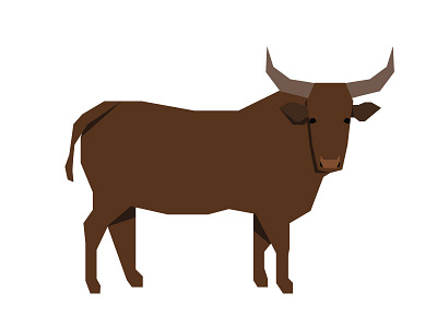 Cow cow illustration