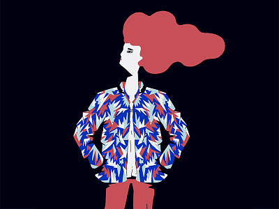 Bombers character design fashion illustration illustration