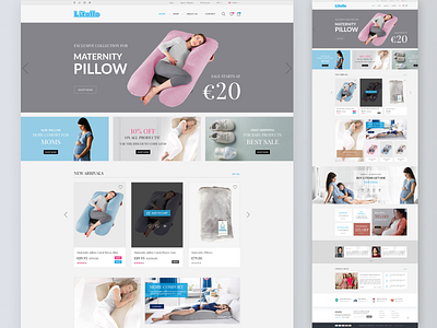 Litollo website landing page design