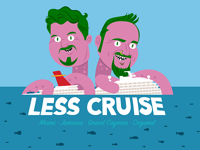 Less Cruise cruise fish monster ocean sea