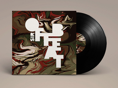 Sir Offbeat Record Cover dj graphic design identity lettering logo music record cover typography