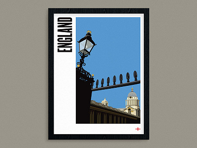 Travel Posters - England england graphic design illustration london poster