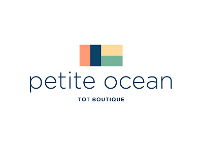Petite Ocean Logo branding graphic design identity logo retail