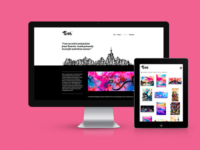Furia Design Tosh Jeffrey Website design website