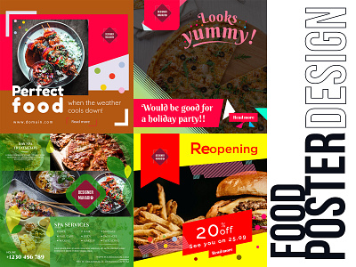 Food Poser design design designer food poster deisgn graphic design graphic designer poster poster design