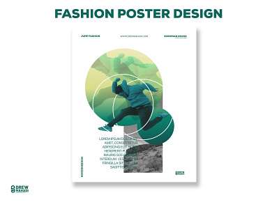Fashion poster design branding design designer graphic design graphic designer illustration logo poster poster design ui