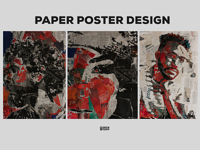 Paper cutting poster design branding design designer graphic design graphic designer illustration paper poster poster design