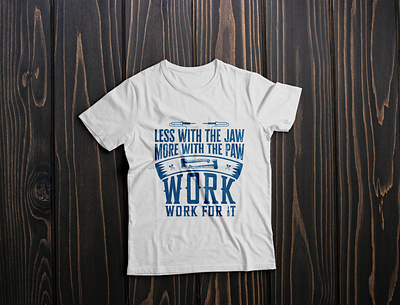 Less with the jaw T-shirt design ai design designer graphic design graphic designer illustraiton illustration poster design t shirt design tshirt tshirtdesign