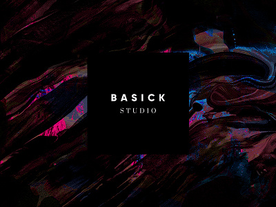 BASICK Studio abstract branding identity logo logotype