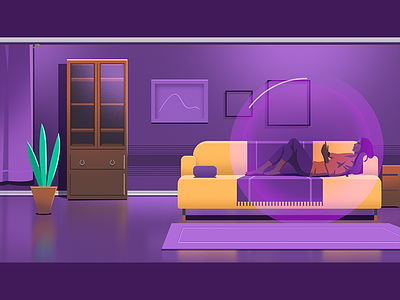 Apartment - Apop apartment decoration design girl home house illustration
