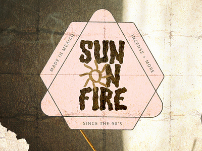 Sun On Fire Logo branding graphic design logo