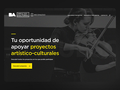 GCBA - Impulso Cultural design ui ux web website