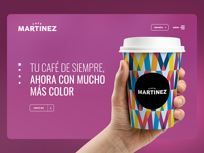 Café Martínez - Web Design