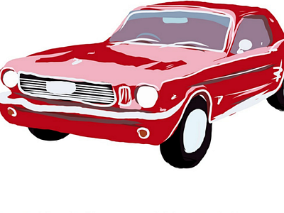 Mustang adobe illustrator draw adobe mobile apps adobe suite cars illustration music mustang