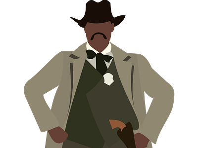 Bass Reeves badge cowboy cowboy hat cowboys hats historic illustration mustache profile image ranger sheriff vector western wild west