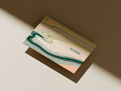 Oceanic business card design