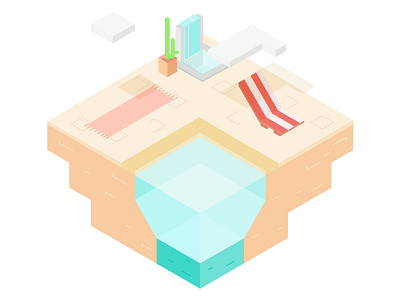 Isometric Design illustration isometric summer