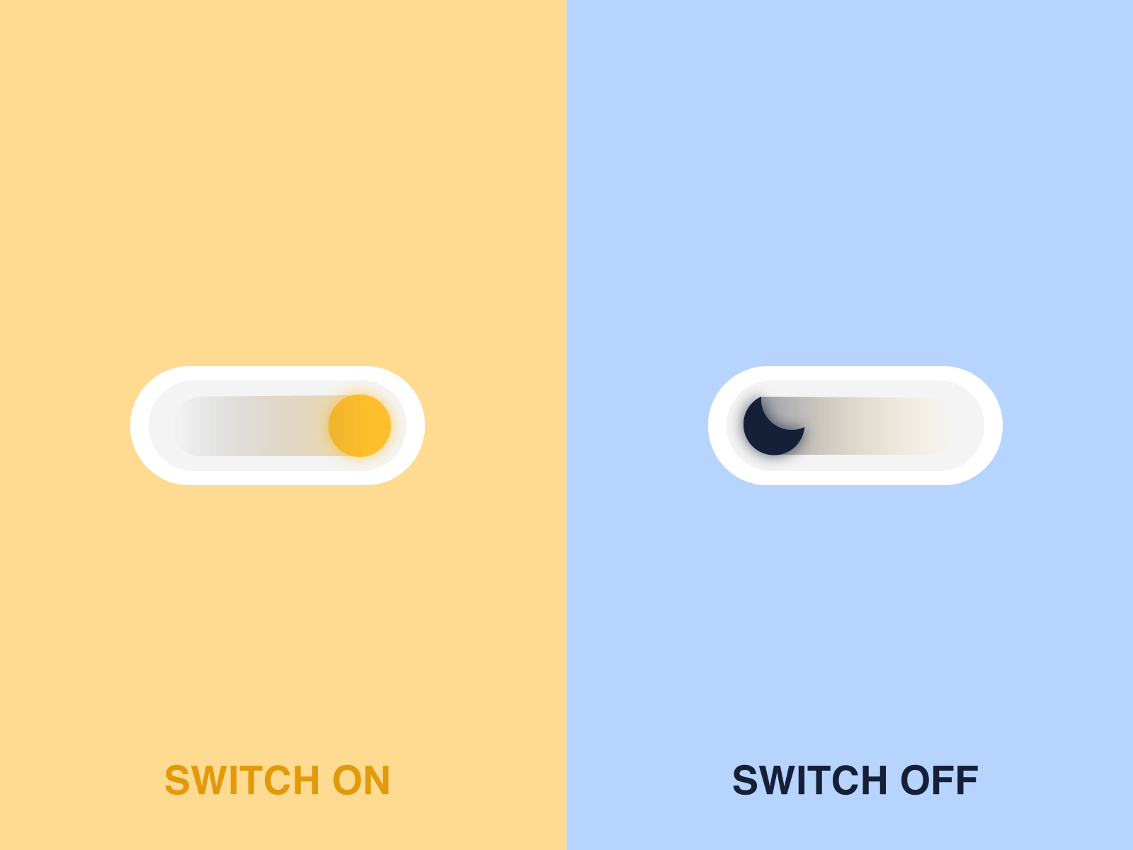 Switch on/off by Claire Marti on Dribbble