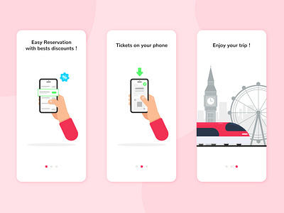 Onboarding for a Travel App