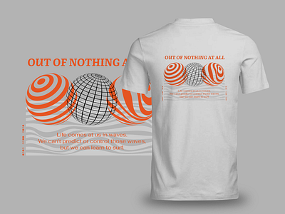 Out of Nothing At All | Streetware Exploration design graphic design inspirational layout quotes simple streetware tshirt typography vintage