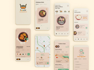 Food Delivery App UI