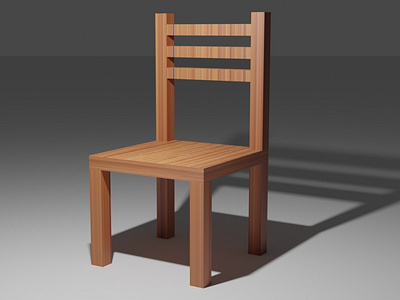 Blender 3D Module Chair