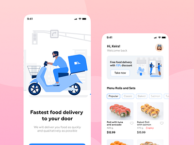 Food delivery app