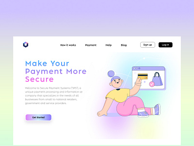 Payment web UI 3d branding graphic design logo ui