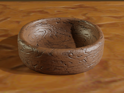 My Take on Stylized Chiseled Bowl