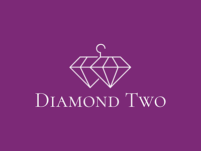 Diamond Two branding logo design