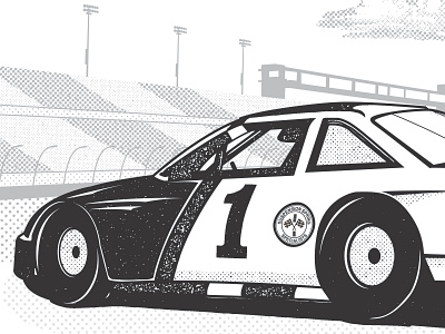 Race Car Illustration adobe car design illustration race