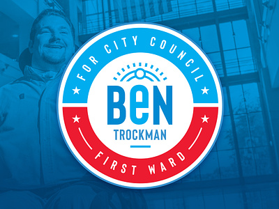 Ben Trockman for City Council Logo branding city city council illustration logo politcal politics vector