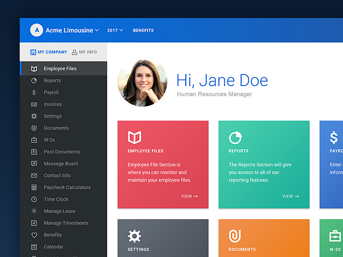 Employee Portal Redesign Wip By Derrick Alston On Dribbble