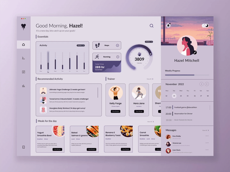 DripFit - Fitness Management Dashboard 3d app branding calender dark mode dashboard dashboard design design diet dashboard exercise dashboard fitness fitness dashboard food dashboard graphic design light mode trainer ui ux widgets workout dashboard