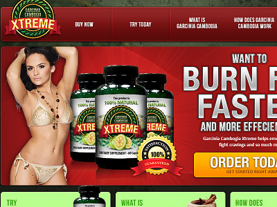 Fat Burner Landing Page