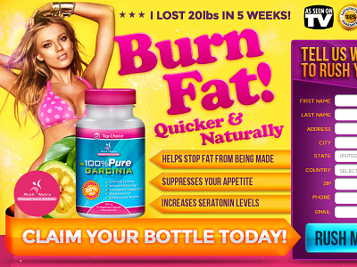 Fat Burner Landing Page