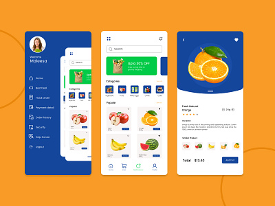 Imtiaz Supermarket Grocery app UI Screen designs android app app designs app screens design ios app splash screen design ui ui deisgns ux deisgn