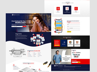 Paper Consultancy website design app design customer website graphic design landing page design mobile app paper product design product design webistes website design