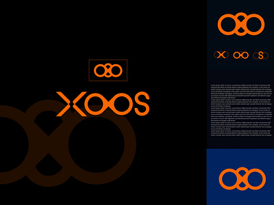 Xoos logo design app logo branding design graphic design illustration logo logo maker logo2022 logo2023 ui vector x latter logo xoos logo