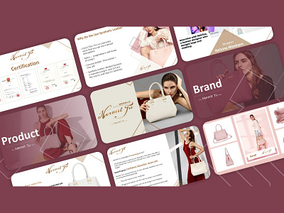 Presentation Design for the Fashion Brand pitch deck pitch deck design pitch design powerpoint powerpoint freelancer presentation design presentation designer