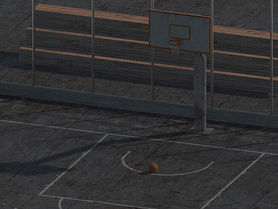 Simple Basketball Playground