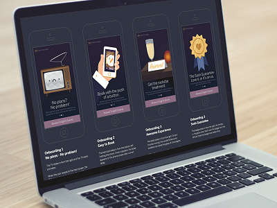 Onboarding Illustrations - iPhone UI