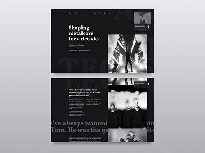 Architects - Website Concept