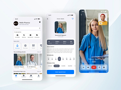 Doctor Consultation Mobile App android app appdesign appointment apps consultation doctor doctorapp doctorappointment ios iosap medical medicalapp mobile mobileapp mobiledesign online ui ux uxui