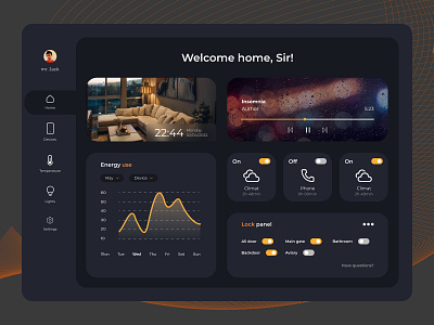 Smart Home - Dashboard