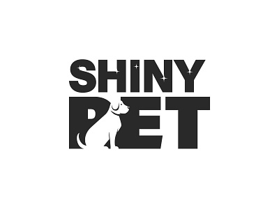 Shiny Pet Dog logo character creative dog illustration logo logo design pet puppy