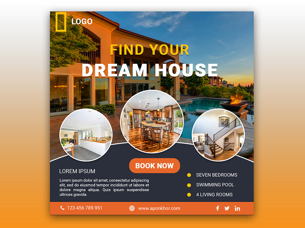 House Banner by biplob halder on Dribbble