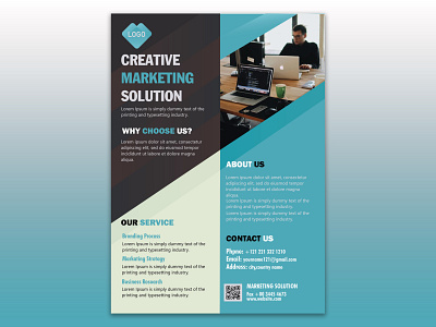 Business Flyer Template business flyer cover template design flyer flyer cover flyer design flyer template modern cover professional flyer sales flyer stationery template
