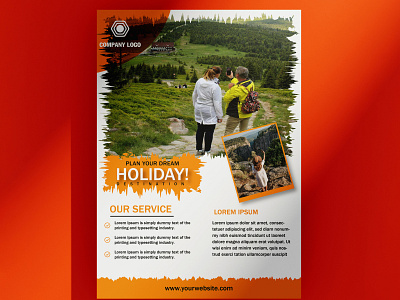 Travel And Tour Flyer Template